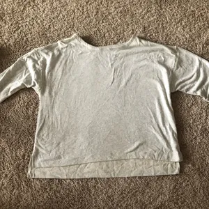 Light Grey Old Navy Laced Sweater thumbnail 1