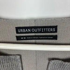Urban Outfitters Jax Inside Out Oversized Notch Neck Top Gray Size Medium thumbnail 6