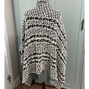 Solitaire by Ravi Khosla Chunky Open Cardigan Soft Boucle Oversize Duster XL thumbnail 3