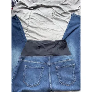 Isabel Maternity by Ingrid & Isabel Skinny Jeans Dark Wash Full Belly Panel S thumbnail 6