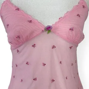 Y2K Victoria’s Secret Mesh Cami thumbnail 1