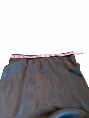 ZARA silky grey skirt thumbnail 3