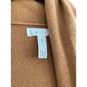 Leith Camel Long Length Open Cardigan Size Small thumbnail 4