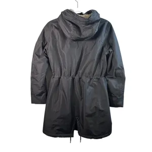 Helly Hansen Aden‎ Insulated Parka Jacket Black Primaloft Sherpa Hood Womens XS thumbnail 2