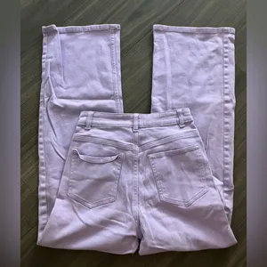 Purple H&M Wide Leg Jeans thumbnail 2