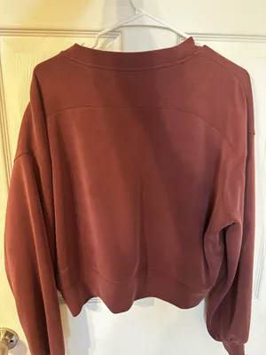 Lululemon Softstreme Cropped Crew Oversized 6 thumbnail 2