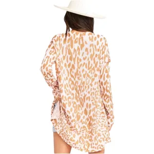 Show Me Your Mumu Pink Leopard V-Neck Sweater -M 🐆 💖 thumbnail 11