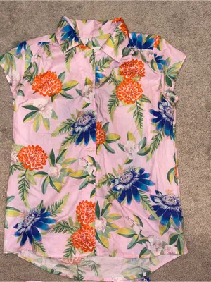 Women’s The Cat’S Floral Two-Piece Pajama Set Size: XS thumbnail 2