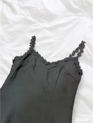 Superdown Black Lace Trim Mini Dress Size XS NWT thumbnail 2