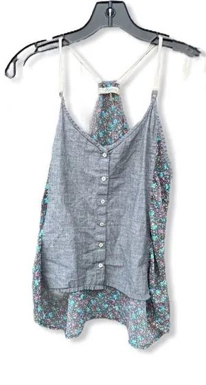 Freebird Racerback Floral Tank Top thumbnail 1