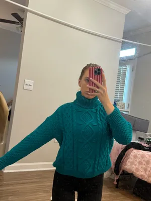 Knit sweater Blue thumbnail 5
