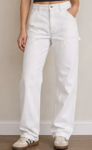 Abercrombie & Fitch Mid Rise Slouchy Jean thumbnail 1