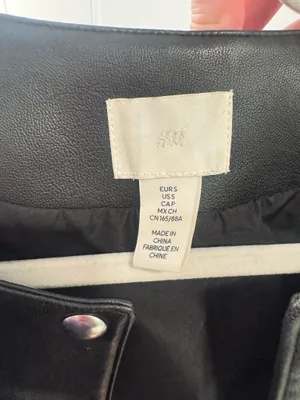 H&M Leather Jacket thumbnail 3