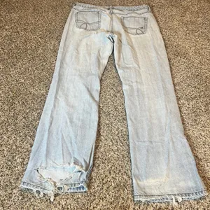 Vintage‎ Tommy Hilfiger Women Light Wash Distressed Flare Jeans Size 14R thumbnail 9