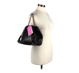 Versace For H&M Black Leather Charms Hobo Bag thumbnail 3
