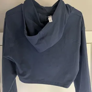 Lululemon Athletica Blue Cropped Hoodie Sweatshirt thumbnail 2