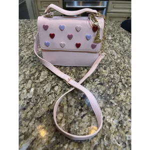 Betsey Johnson Conversation Hearts Candy Sweetheart Crossbody Bag Limited thumbnail 2