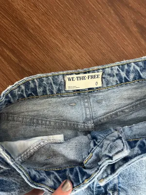 Free People We The Free Come As People Free You Are Denim Maxi Skirt Size 0 thumbnail 6