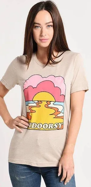 Outdoorsy Graphic Tee Friday + Saturday Medium thumbnail 1