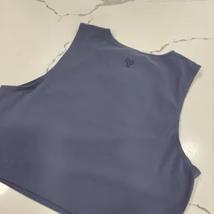 TNAction Tank Top Womens Size Large Crop Top Athletic Blue Workout Aritzia thumbnail 5