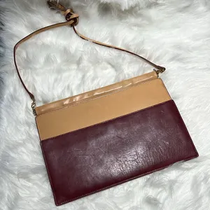 Zara‎ Clan Shell Clutch with Shoulder Strap B90 thumbnail 2