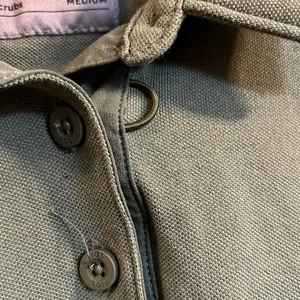 FIGSPRO Pique Longsleeve Polo Top Olive‎ Green Medium thumbnail 5