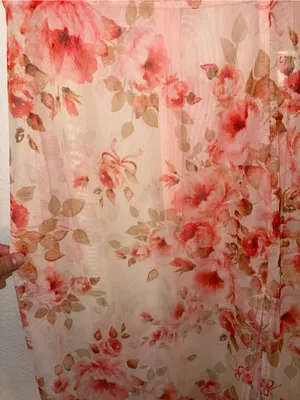 LUSH Pink Floral Lace Sheer Overlay Maxi Dress Small NWOT thumbnail 8