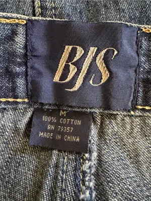 BJS Jean Skirt Size M Blue Size M thumbnail 3