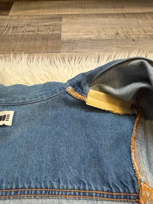 Gitano vintage 80’s 90’s oversized denim blazer L/XL see measurements no tags thumbnail 7