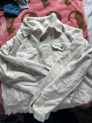 Altar'd State Jacket Cropped Corduroy thumbnail 1