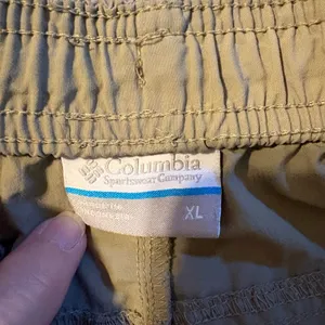 Columbia Women's Sandy River Cargo Shorts Wheat Tan Size XL thumbnail 3