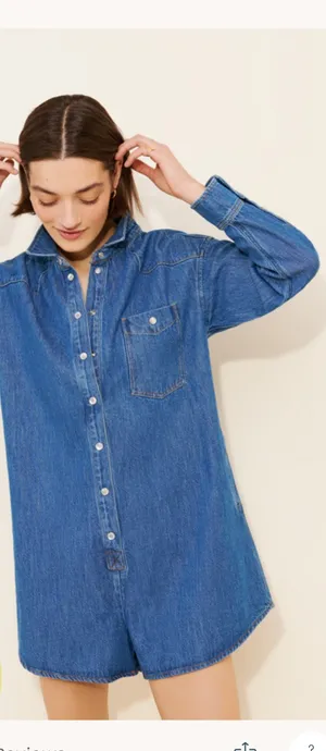 Pilcro Denim romper thumbnail 1
