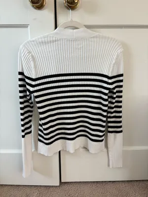 Loft Striped Cardigan thumbnail 6