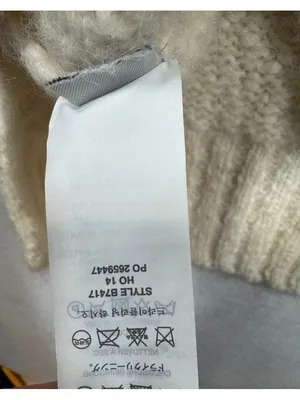 J.Crew Alpaca Merino Wool Cashmere Turtleneck Sweater Ivory Cream Womens Small S thumbnail 10