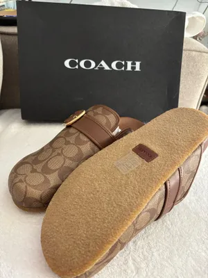 Coach Signature Canvas Mules Sz10 Unisex thumbnail 9