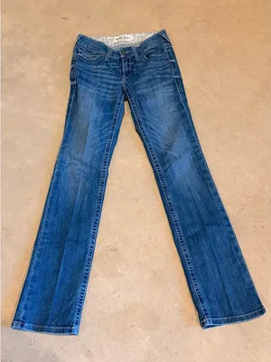 Ariat Women's Dark Blue Wide Leg Jeans thumbnail 1