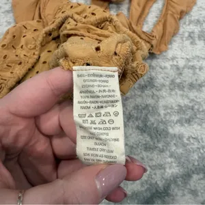 Free People Maeve Ruffle V-neck Eyelet Tank Top thumbnail 5