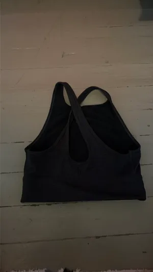 JoyLab Black Sports Bra xxs cross back thumbnail 2