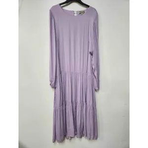 Anthropologie Dolan Katrina Tiered Maxi Dress Size L. B-3 thumbnail 4