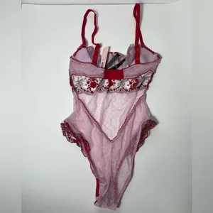 Victoria's Secret Very Sexy Push Up Rosebud Wicked Lingerie Teddy One Piece thumbnail 8