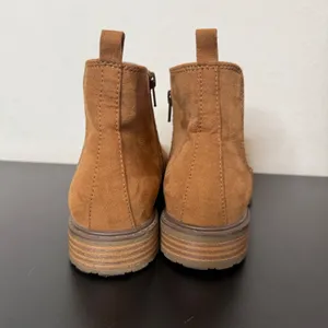 Sonoma Womens Brown Faux Suede Chelsea Ankle Boots Size‎ 7.5 BRANTLEE Western thumbnail 2