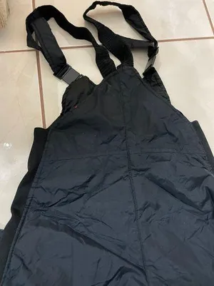 Skiing Black Overalls thumbnail 6