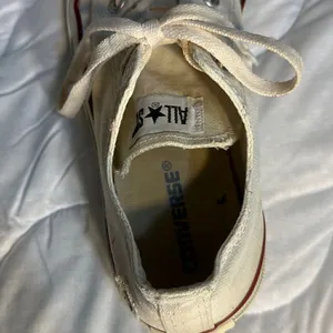 Converse All Star Low Top White Sneakers Men’s 8, Women’s 10 thumbnail 7