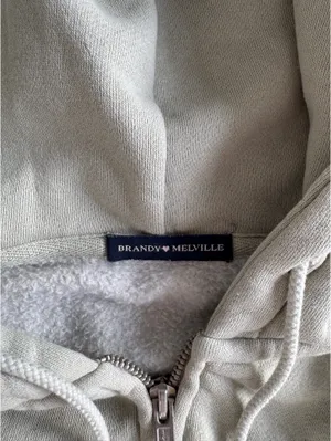 Brandy Melville Sage Green Hoodie thumbnail 3