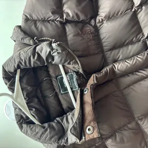The North Face Metropolis 600 Fill Down Parka Brown Women Small Puffer Coat Hood thumbnail 9