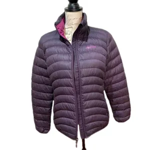 Marmot Women’s Aruna Down Jacket Purple‎ sz Small thumbnail 2