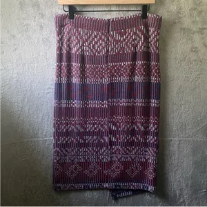 Maeve Anthropologie Skirt Carolina‎ Wrap Pencil Lined Boho Stretch Multicolor SM thumbnail 6