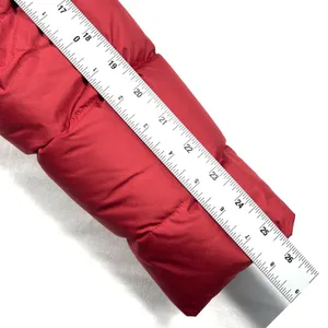 Marmot Puffer Jacket XS Red 700 Fill Down Quilted Hooded Winter Coat Longline thumbnail 12