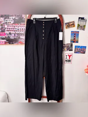 Reformation Petites Roz Pants Straight Leg Trousers NEW thumbnail 4