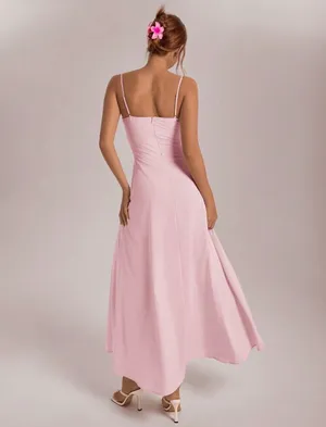 Baby Pink Shein Dress thumbnail 2